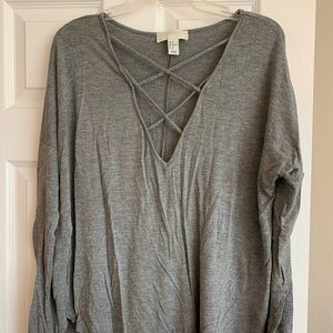 Grey long sleeve